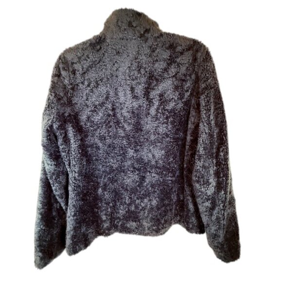 Pendleton Navy Blue Fuzzy Sherpa Zip Jacket, Size Small - Picture 6 of 9